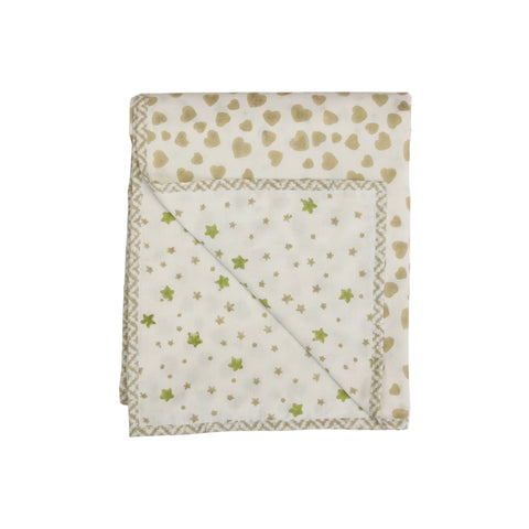 Cotton Dohar Baby Blanket