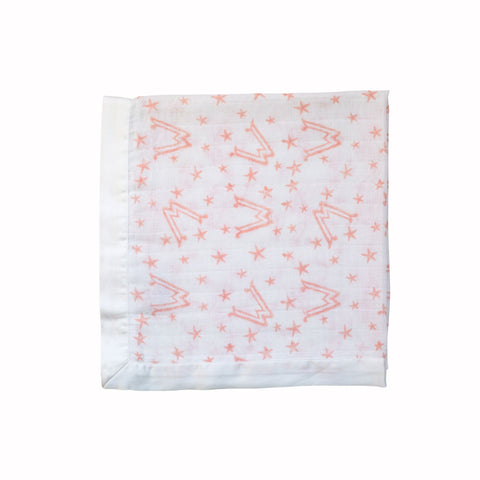 Pink Monogram Muslin