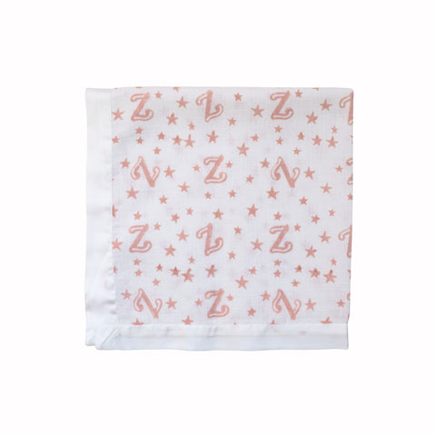 Pink Monogram Muslin