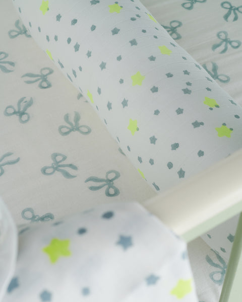 Fitted Muslin Cot Sheet