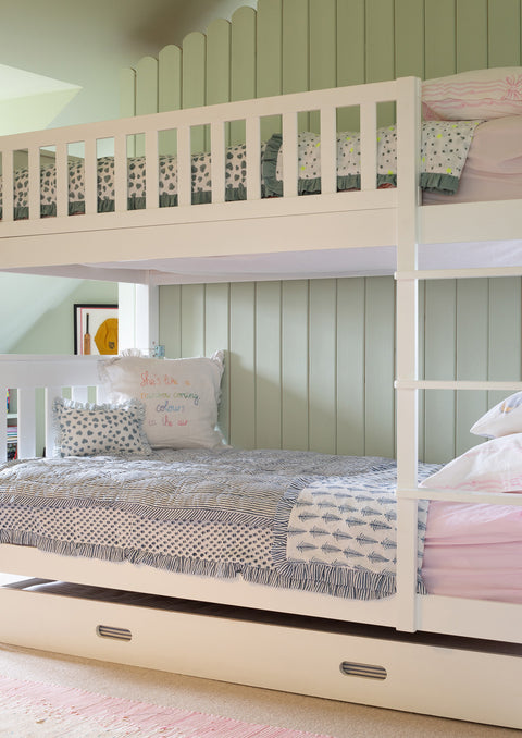 Muslin Ruffle Blanket - Single