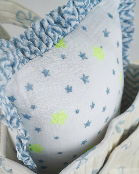 Chic Nursery Storage + Bedding Gift Set