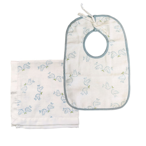 Muslin and Bib Gift Set