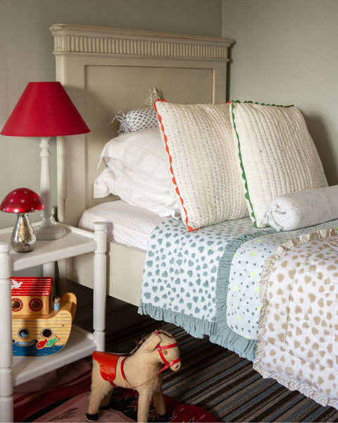 Muslin Ruffle Blanket - Single