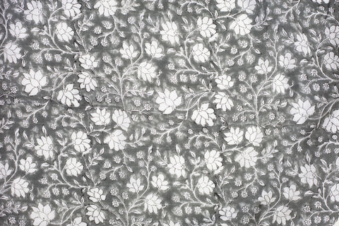 Charcoal Fitted Muslin Single Sheet