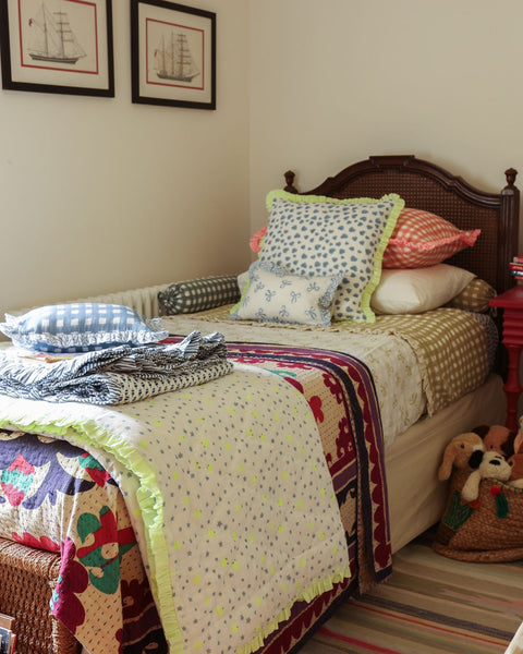 Muslin Ruffle Standard Pillowcase