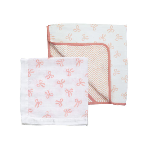 Hooded Muslin Towel and Muslin Gift Set