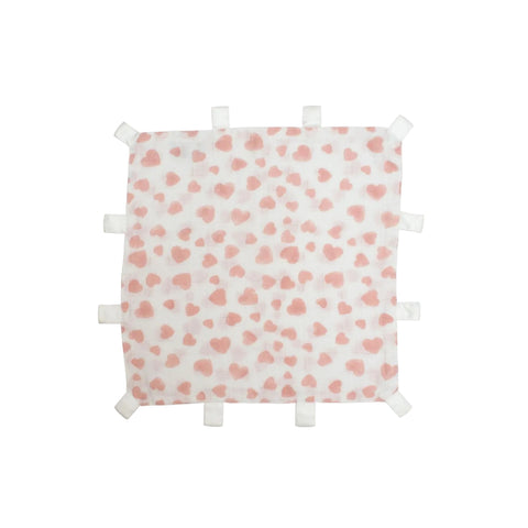 Pink Satin Tabbed Comforters