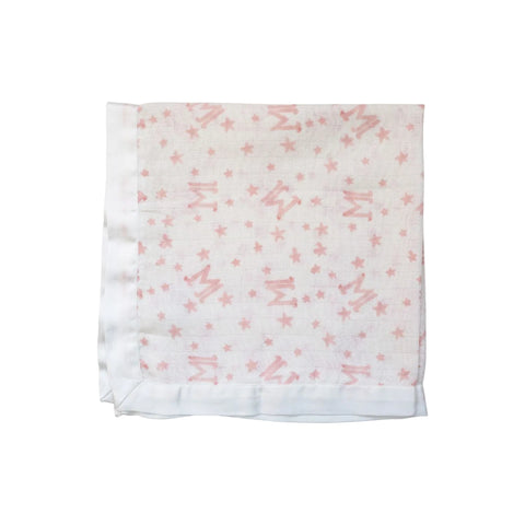 Pink Monogram Muslin