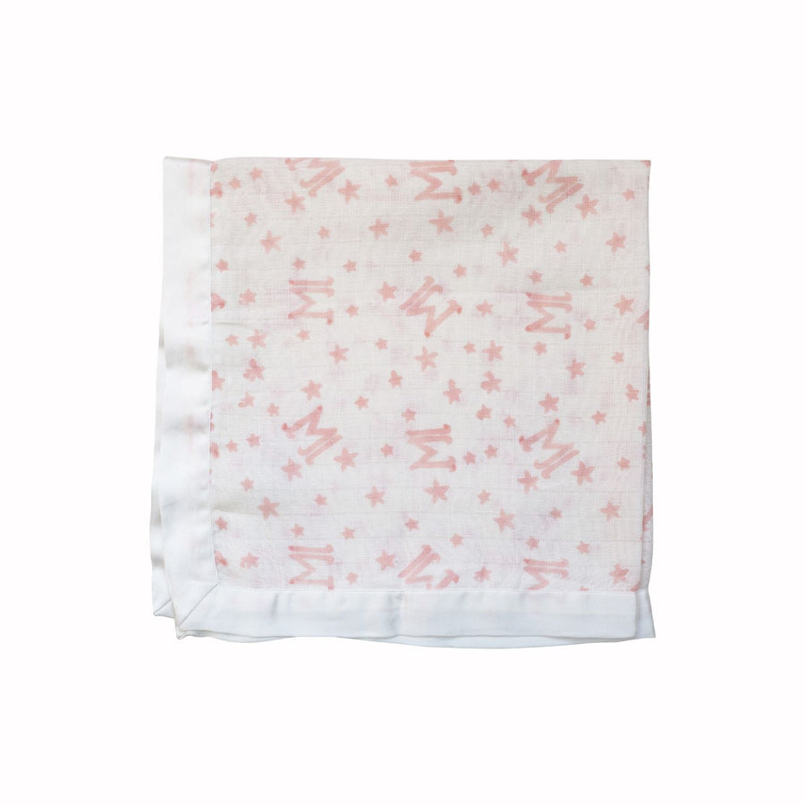 Pink Monogram Muslin