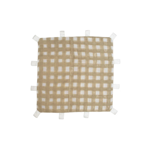 Taupe Satin Tabbed Comforters