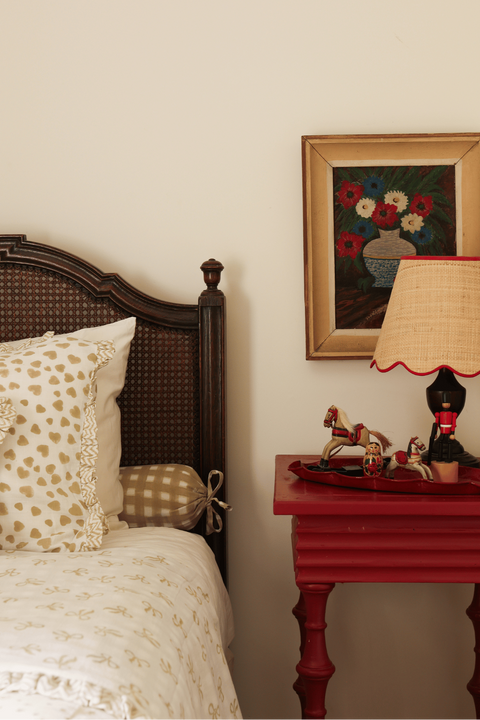 taupe cotton supersize cotton muslin blanket with ruffle edge on single bed