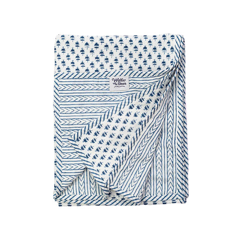 Cotton Dohar Baby Blanket