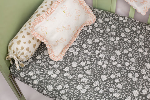 Fitted Muslin Cot Sheet