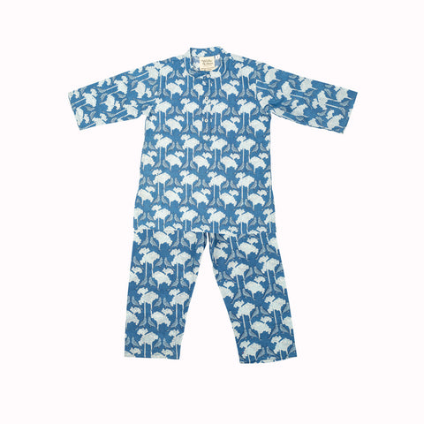 Children's Block-printed Pyjamas