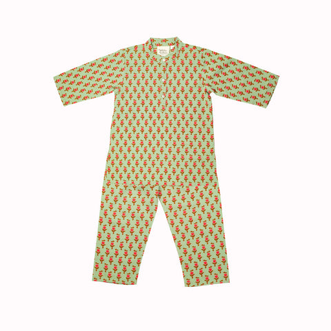 Children's Block-printed Pyjamas
