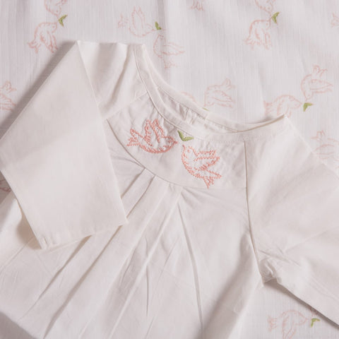 Hand Embroidered Baby Bundler