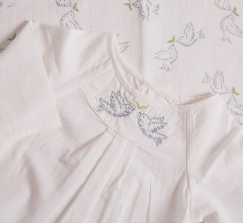 Hand Embroidered Baby Bundler