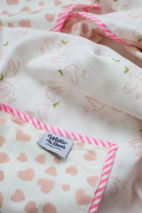 Cotton Dohar Baby Blanket