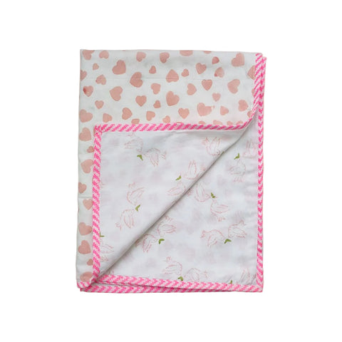 Cotton Dohar Baby Blanket