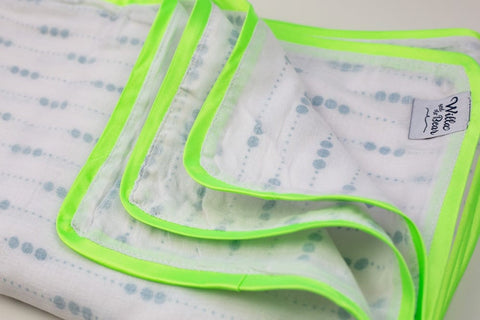 Supersize Dewdrop Muslin Blanket