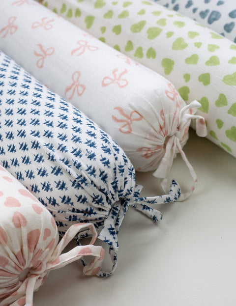 Pink Bolster Pillows