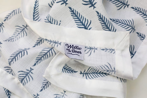 Indigo Feather Muslin